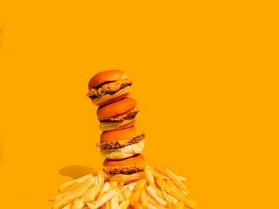 Fondo hamburguesa
